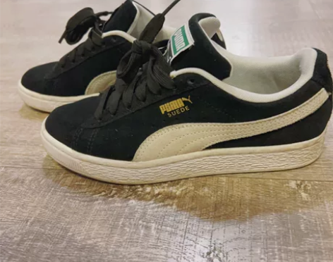 PUMA彪马经典款女鞋，尺码35.5，黑色...