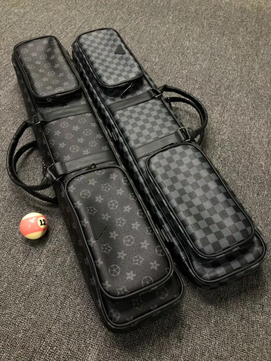 印花log台球7孔九球杆杆包 杆盒 杆袋 ...