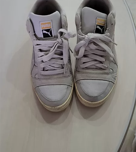 彪马高帮休闲鞋，闲置有两年没有穿过了，颜色...