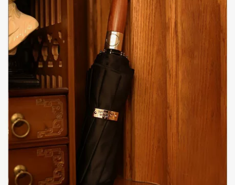 foxrain雨狐绅士高端雨伞实木全自动一...