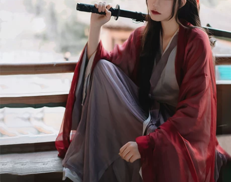 全新！！红颜汉服女仙气飘逸古风中国风超仙魏...