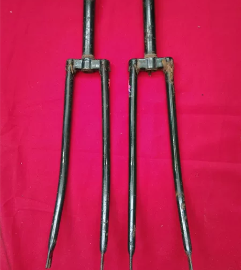 老飞鸽26自行车墨绿色前叉 实物拍摄,八十...