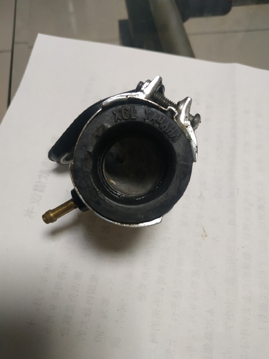 雅马哈踏板，进气弯管！
