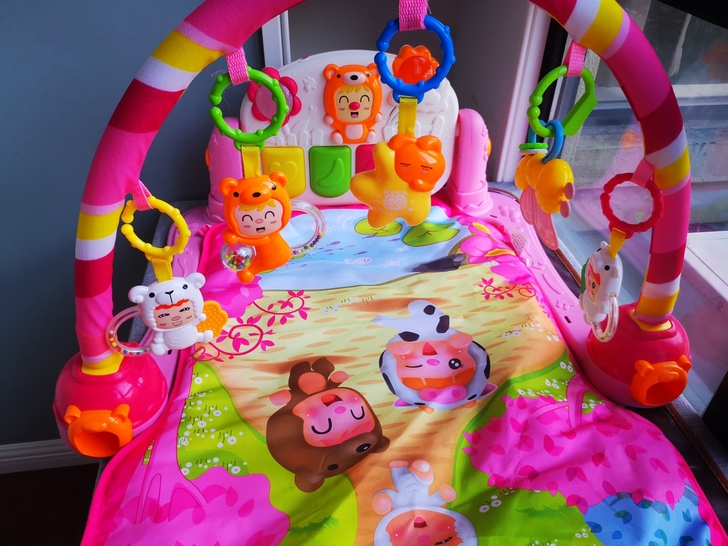 婴儿健身琴，奶奶家不用，几乎全新