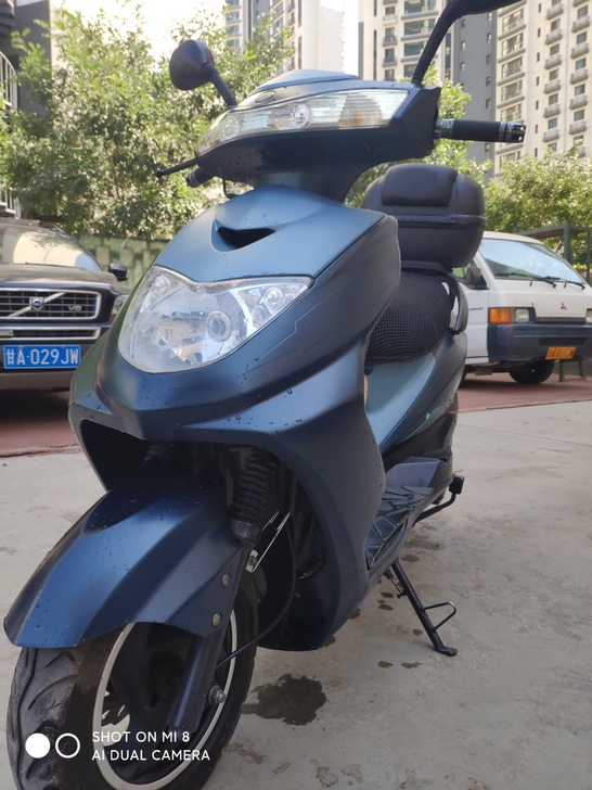 踏板摩托车125,外观基本九成新,行驶里程...