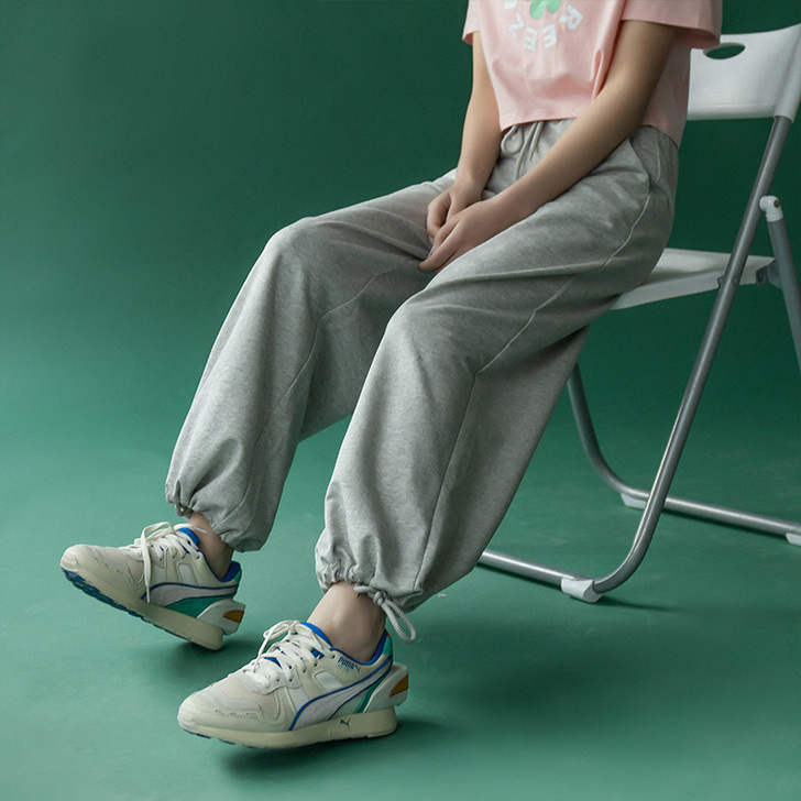 阔腿运动裤女2020年夏新款宽松直筒垂感黑...