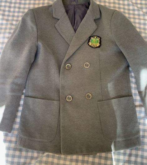 岐山一校校服上衣西服85码 130-140...