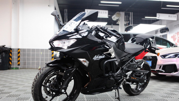 川崎摩托车隐形车衣 TPU 哑光车衣 北京...