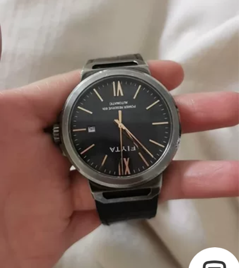 飞亚达机械手表，男士带日历，九成新，42的...