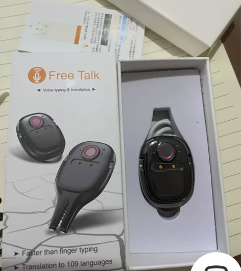 智由说翻译器同声传译指环款 全新未使用 感...