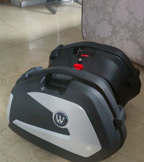 摩托车边箱一对，加尾架和边架（适用力帆kp...