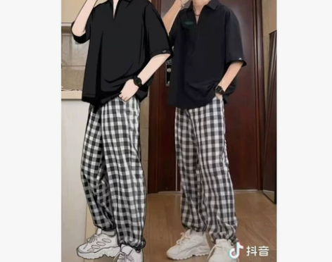 大雄小个子穿搭夏季日系工装短袖衬衫男宽松痞...