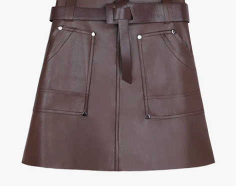 半身短裙女2020年秋冬季新款遮肚子高腰a...