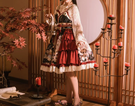 半糖甜心原创设计[大屿之椿]Lolita和...