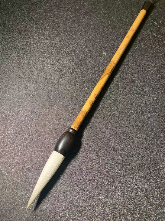 品名：黑香妃竹五紫五羊毛笔一支##amp；...