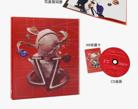 官方正版 张杰专辑 未live cd+写真...