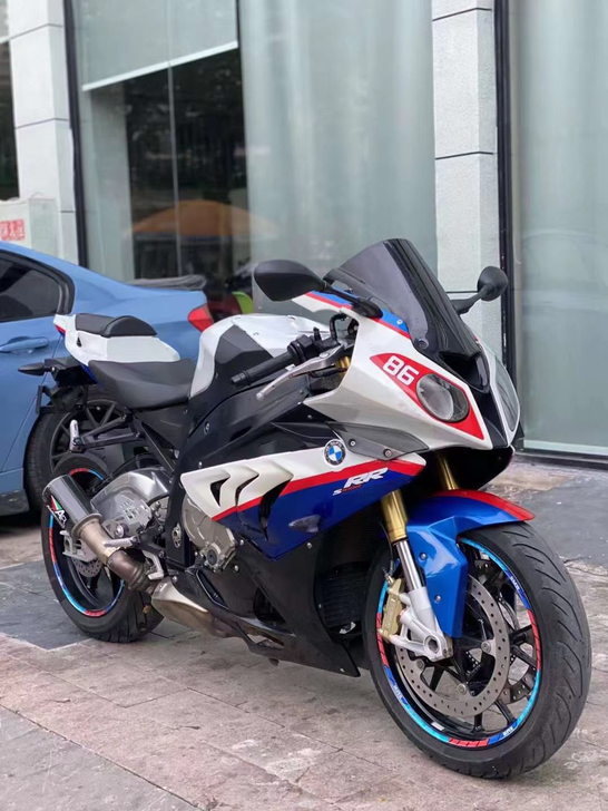 年宝马s1000rr  改ar排气，车况不...