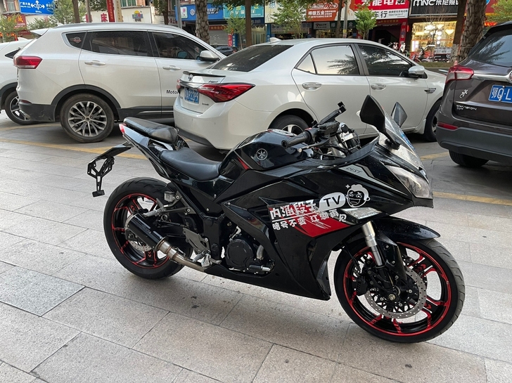 转手台双缸350cc水冷小忍者 原厂自带恶...