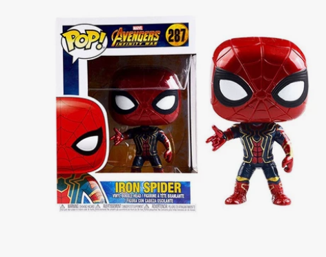 复仇者联盟玩具手办 funko POP钢铁...