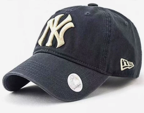 ny帽子男女秋冬鸭舌帽软顶棒球帽杨基队情侣...