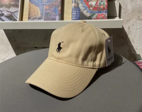 百搭鸭舌帽保罗polo帽子防晒男女软顶棒球...
