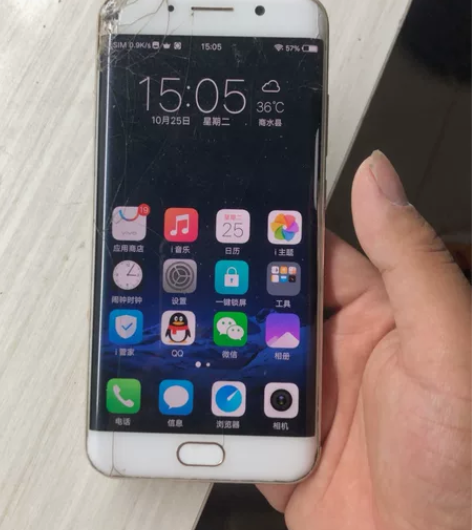 vivo Xplay6手机屏幕坏的，触摸好...