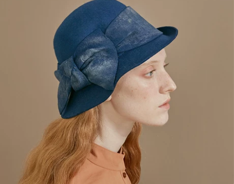 EYETYPE 原创设计蝴蝶结优雅盆帽渔夫...