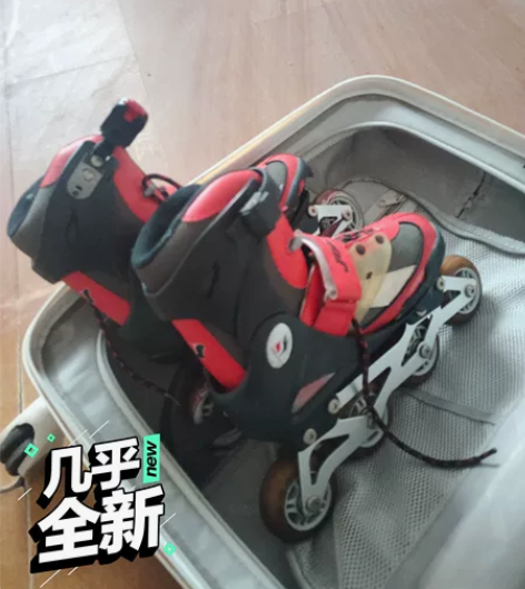 小孩子轮滑鞋一套底板配件（含轮子） 新鞋买...