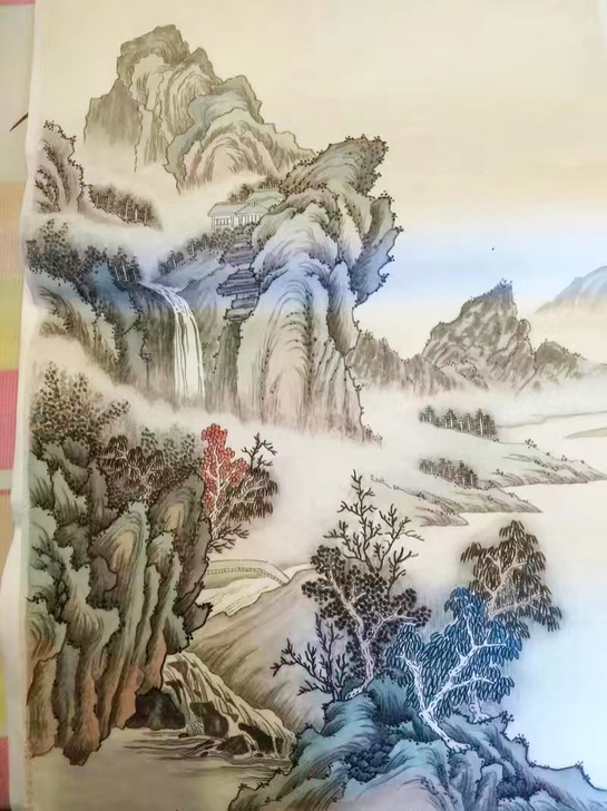 宣纸半生半熟生宣纸国画画书法纸
