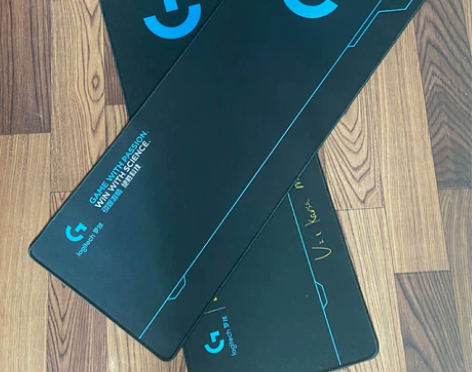 【全新包邮出】罗技游戏鼠标垫大号加长锁边网...