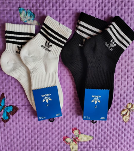 #双十一特惠 阿迪达斯三叶草#纯棉毛巾底袜...