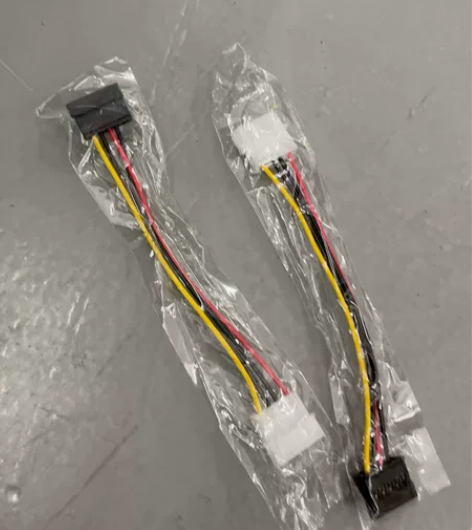 2条SATA电源线包邮5元，买多可以砍点价...