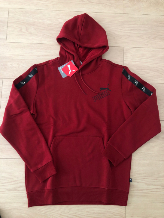 PUMA 彪马 男子运动休闲连帽卫衣 加绒...