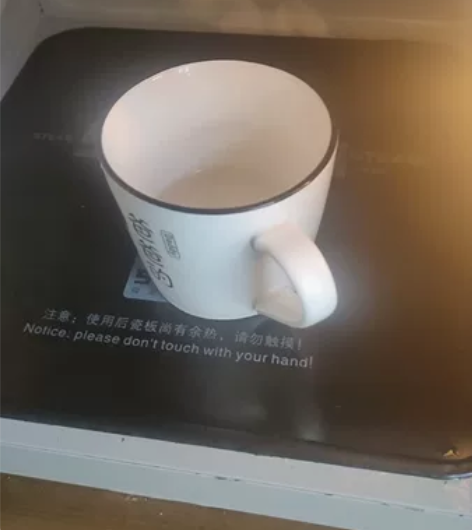 微波炉 美的牌子的平板的有光波烧烤功能 擦...