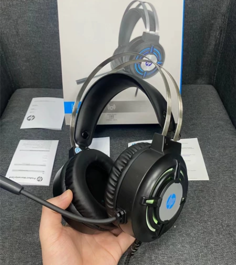 全新原装HP惠普H120G有线游戏发光头戴...