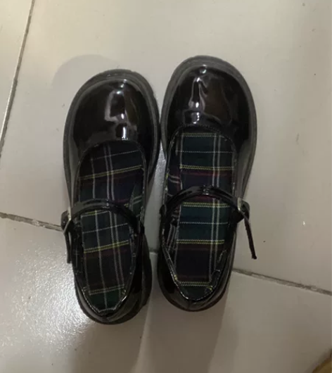 日系玛丽珍鞋女厚底学院风 升级版 (二手商...