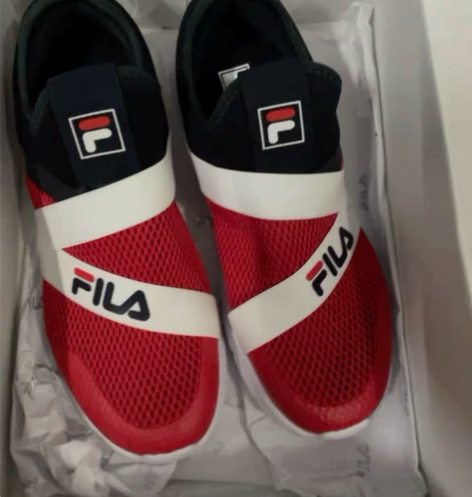 FILA斐乐儿童运动鞋男童跑步鞋子中大童网...