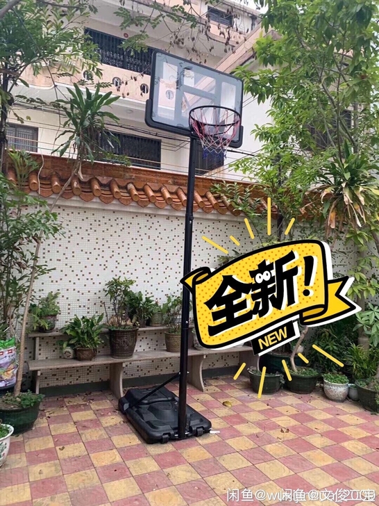 3.05米成人儿童通用型篮球架投篮筐青少年...