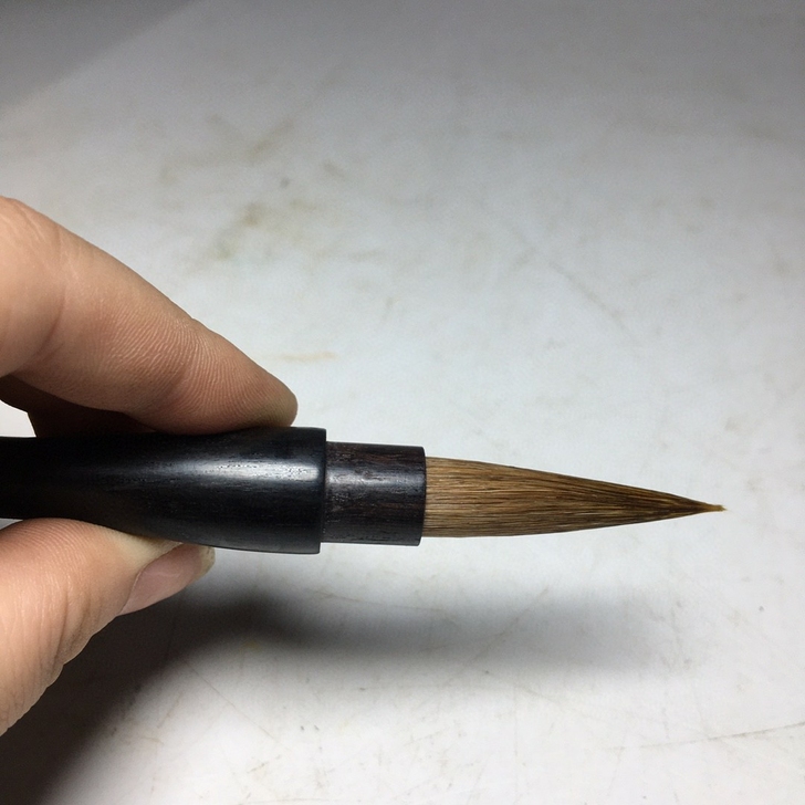 黑檀木毛笔