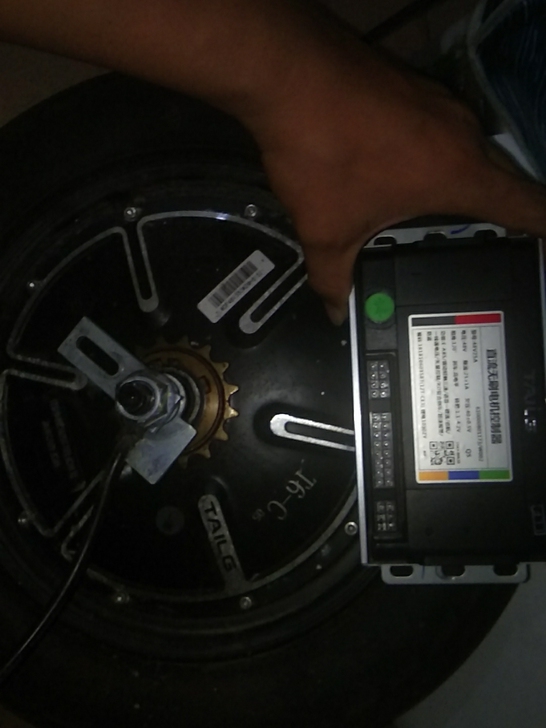 台铃国标 改装换下来的原装控制器和电机