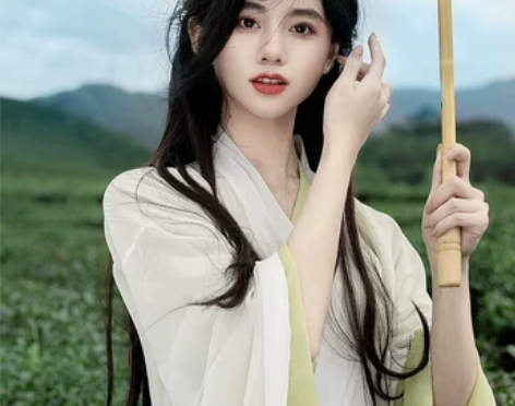 【99价】白色汉服女古风飘逸夏季魏晋风直裾...