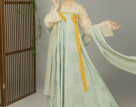 柒邑【忆长安】汉服女原创唐风齐胸衫裙复原款...