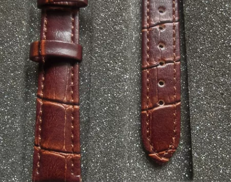 ZGO棕色皮表带 闲置低价出 有意者私??...