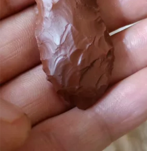 石器时代打制器 地里捡的