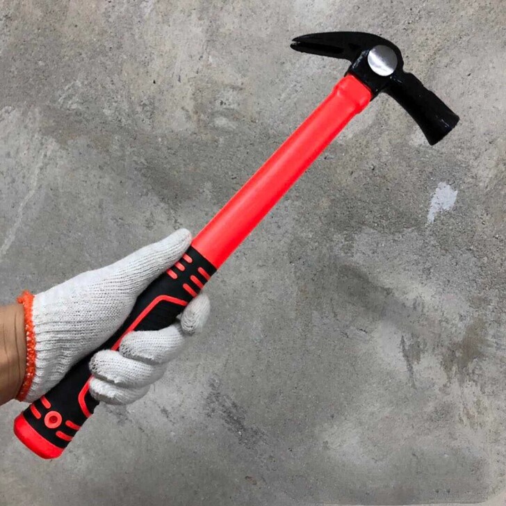 日式鹤锤木工工具五金榔头铁锤起钉器，全新正品