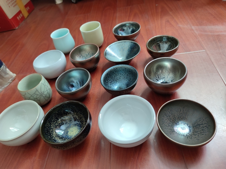 组合建盏，一个19.9，三个包邮，可自选。