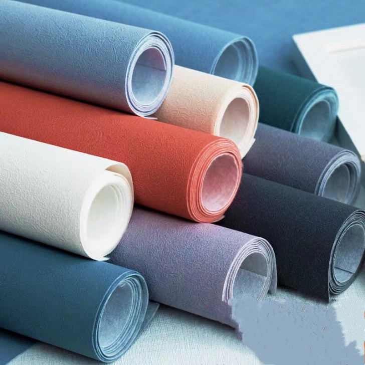 厂家直销墙布，9.8一平起，有素色墙布大全...