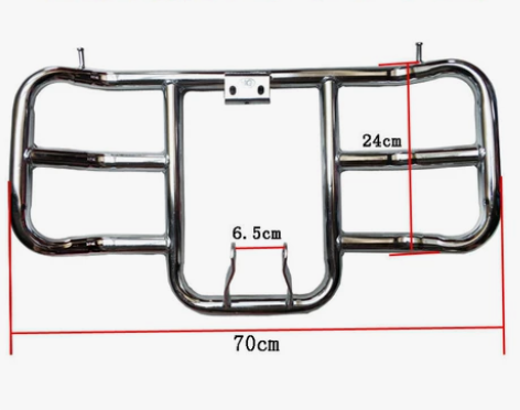男士摩托车保险杠护杠125 150铃木轻骑...