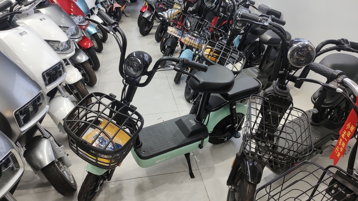 全新新日电动车，电池48/12安，可续航4...