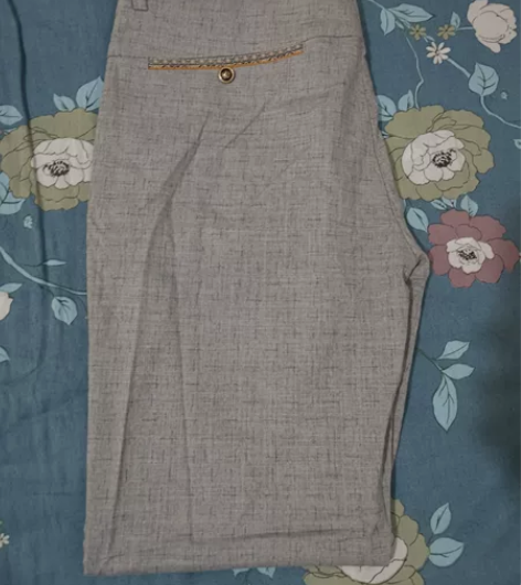 男休闲裤 浅灰色 好看 裤腰32码175/...